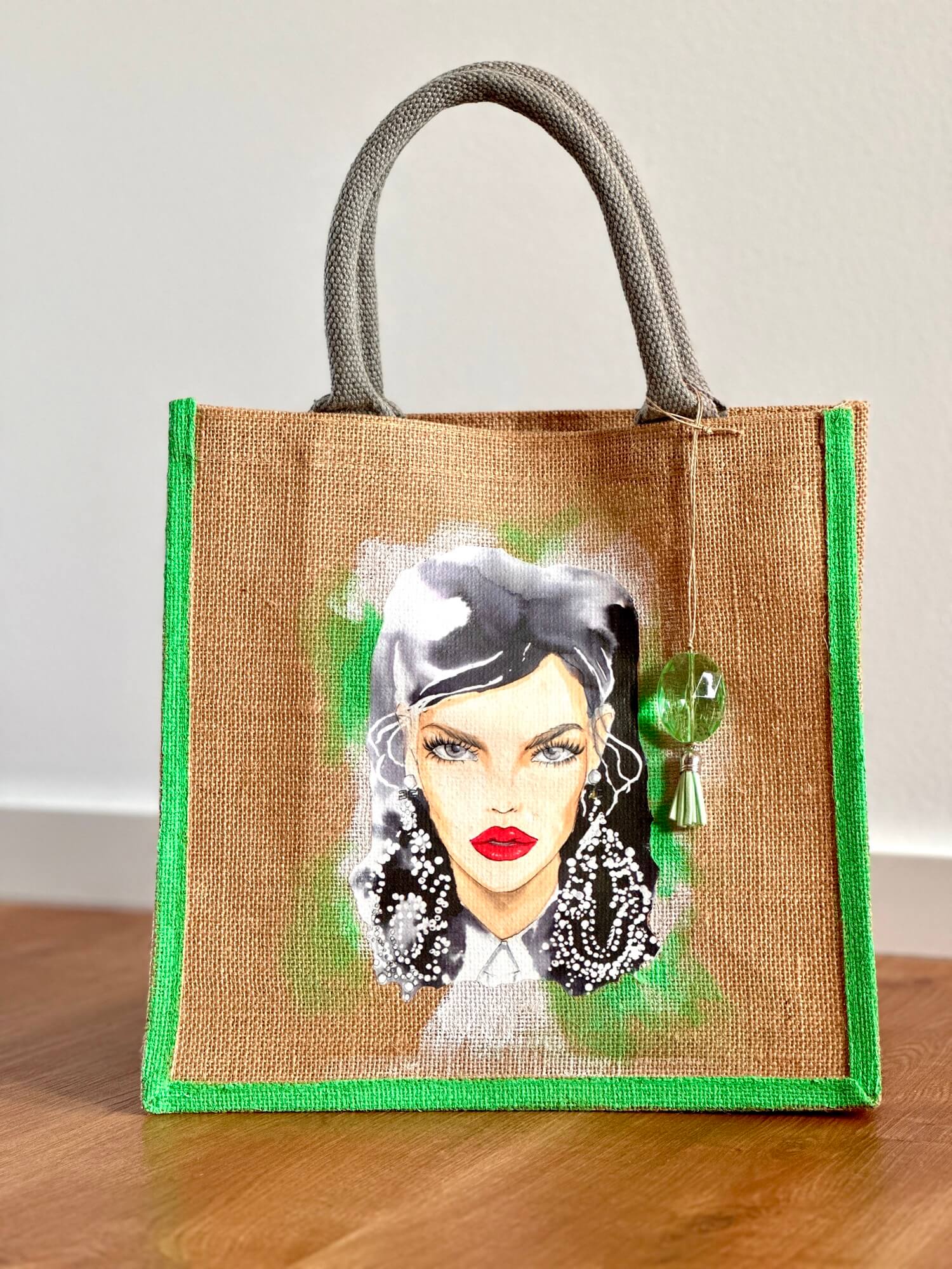 Fancy jute bag design deals