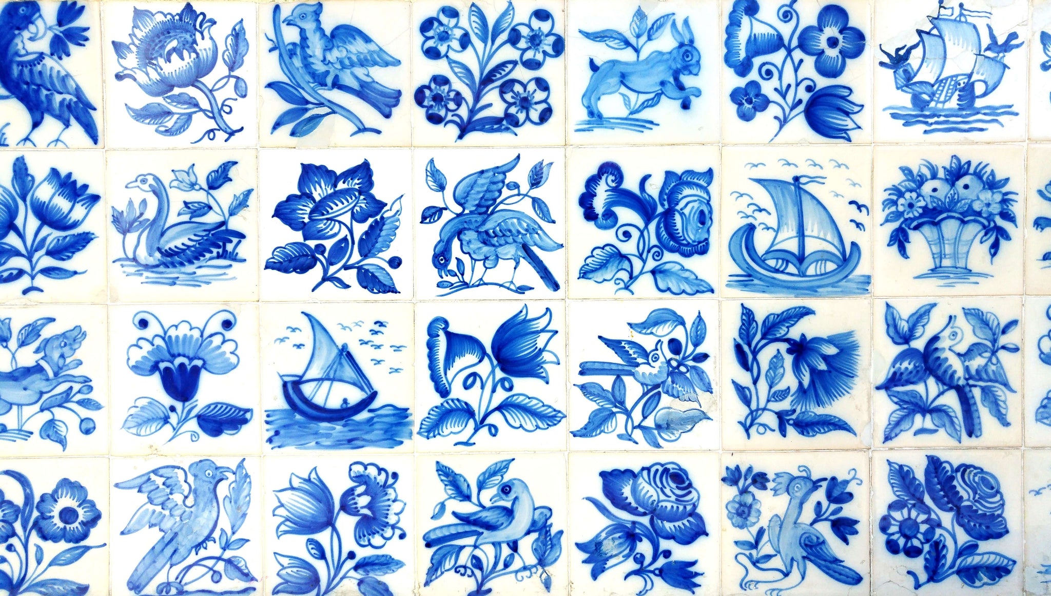 Flor tres "Azulejo-Kollektion": echte Auster-Schale mit Aufhängung 🦪12 Motive