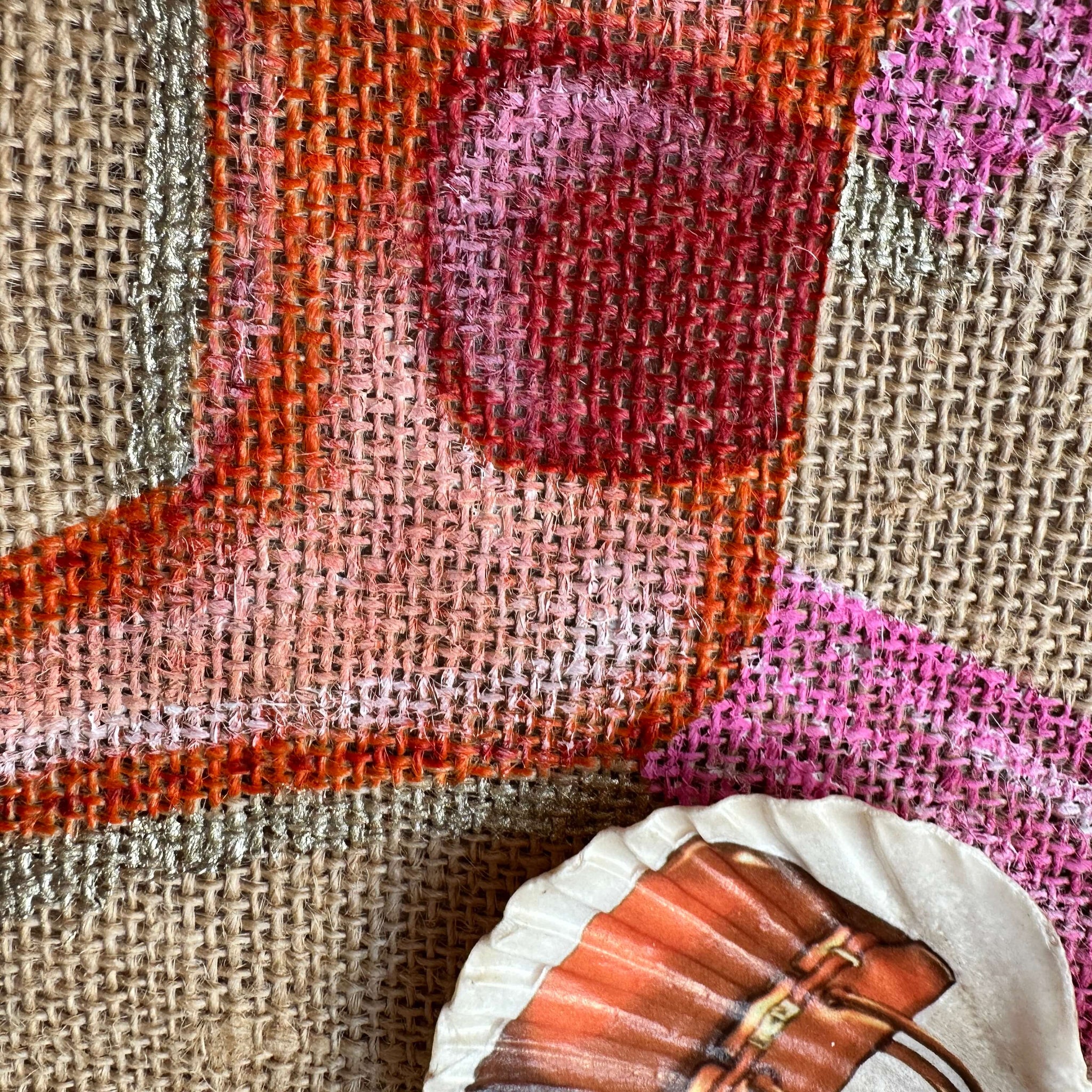 Art Bag "Horse Orange", 26x22cm