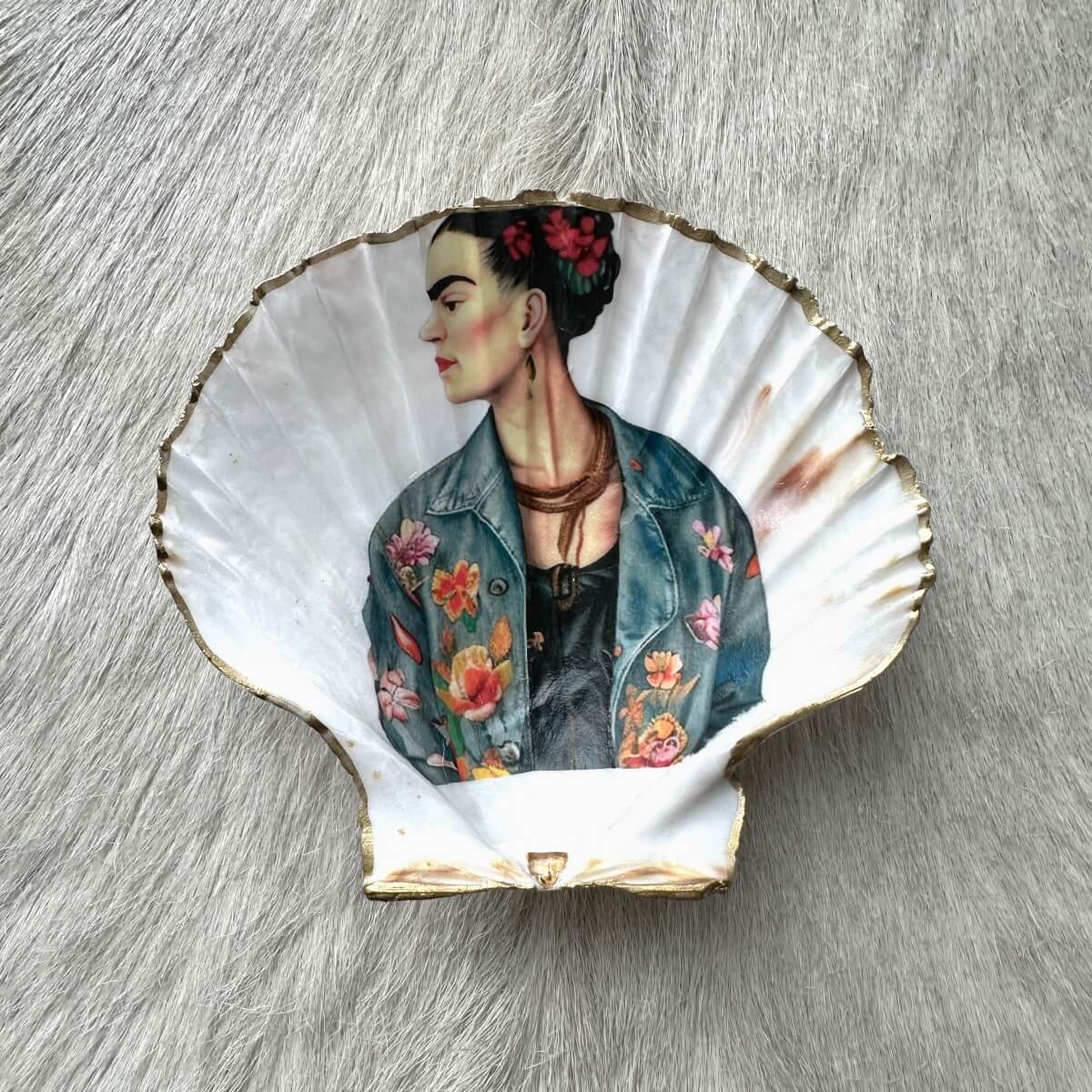 schmuckschale frida kahlo ei-nzigartig