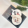 Handveredeltes Deko - Objekt: 2er Set Holy Charms „Frozen Duo“ von ei - nzigartig