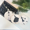 Handveredeltes Deko - Objekt: 3er Set Holy Charms „Black & White Society“ von ei - nzigartig