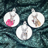 Handveredeltes Deko - Objekt: 3er Set Holy Charms „Cheers my Deers“ von ei - nzigartig