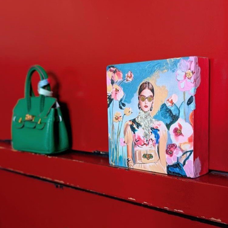 Handveredeltes Deko - Objekt: ART WOOD N°07 "Carta d'Argento", Edition: THE SECRET FLORA von ei - nzigartig