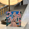 Handveredeltes Deko - Objekt: ART WOOD N°08 "Fior di Linea", Edition: THE SECRET FLORA von ei - nzigartig