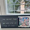 Handveredeltes Deko - Objekt: ART WOOD N°08 "Fior di Linea", Edition: THE SECRET FLORA von ei - nzigartig
