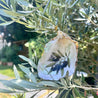 Handveredeltes Deko - Objekt: Auster "Olive" Kunst - Muschel mit Gold oder Perlmutt von ei - nzigartig