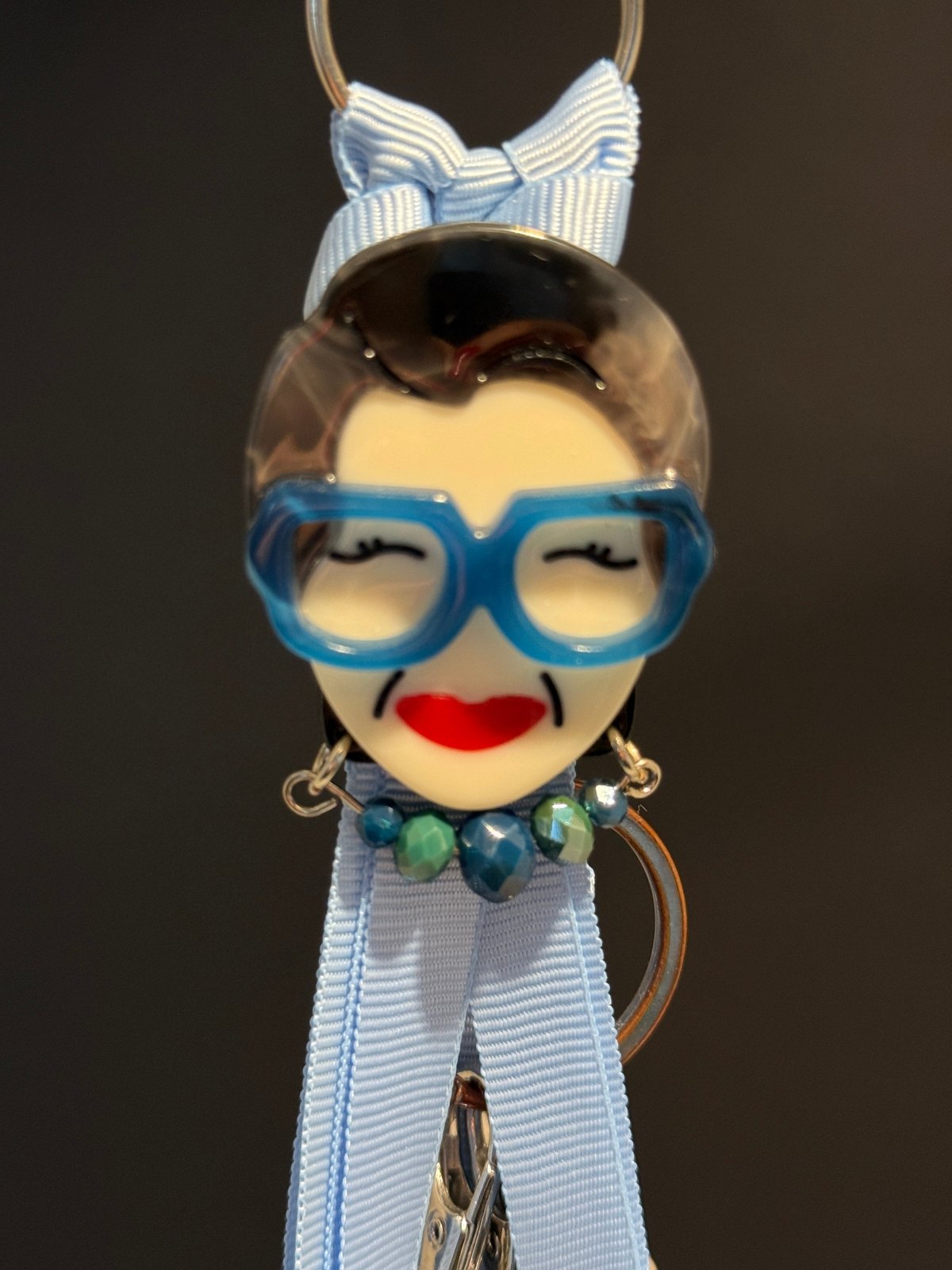 Handveredeltes Deko - Objekt: CLUNK™ – IRISistible • Taschen - Statement von ei - nzigartig