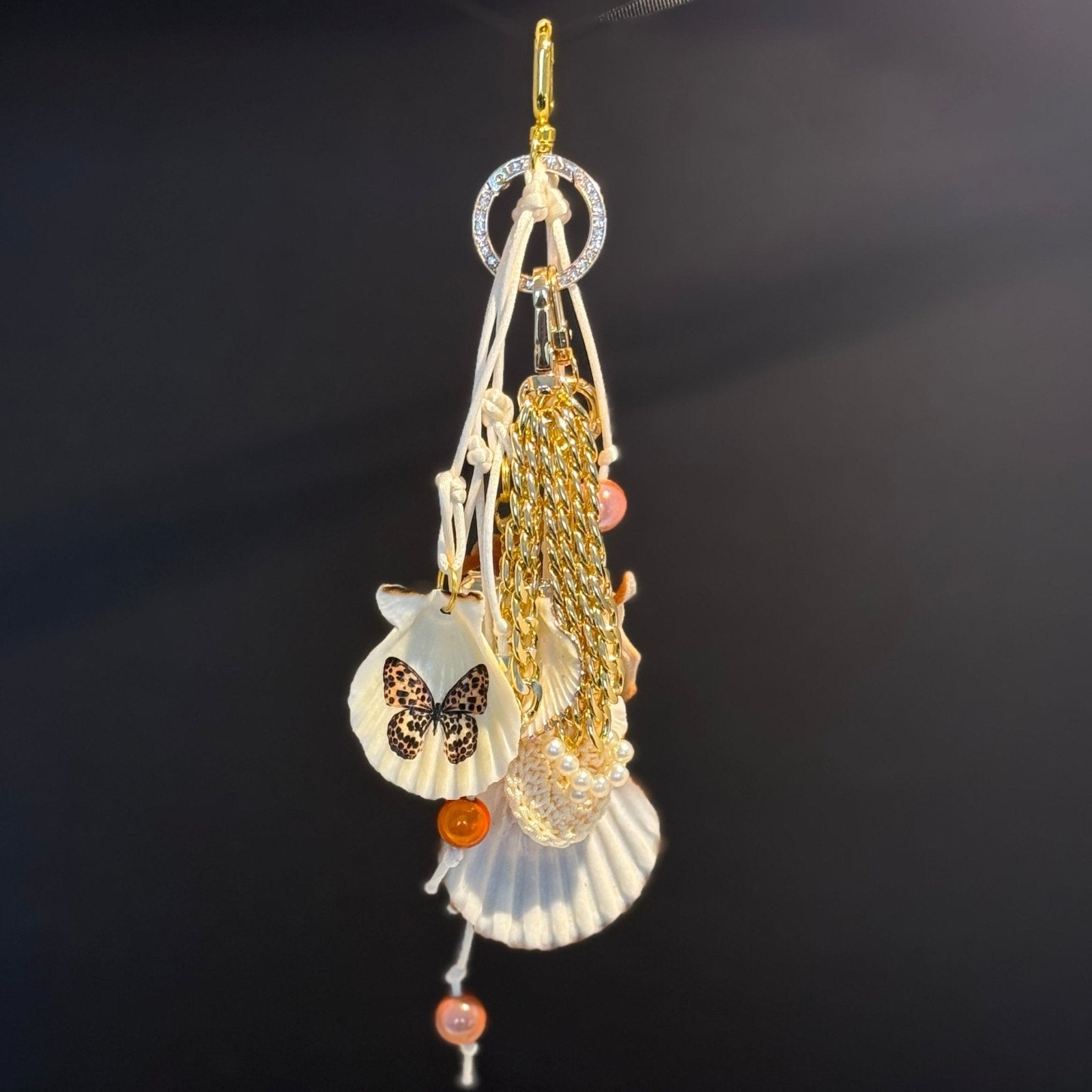 Handveredeltes Deko - Objekt: CLUNK™ – Jet Set Beach - Bambi • Taschen - Statement von ei - nzigartig