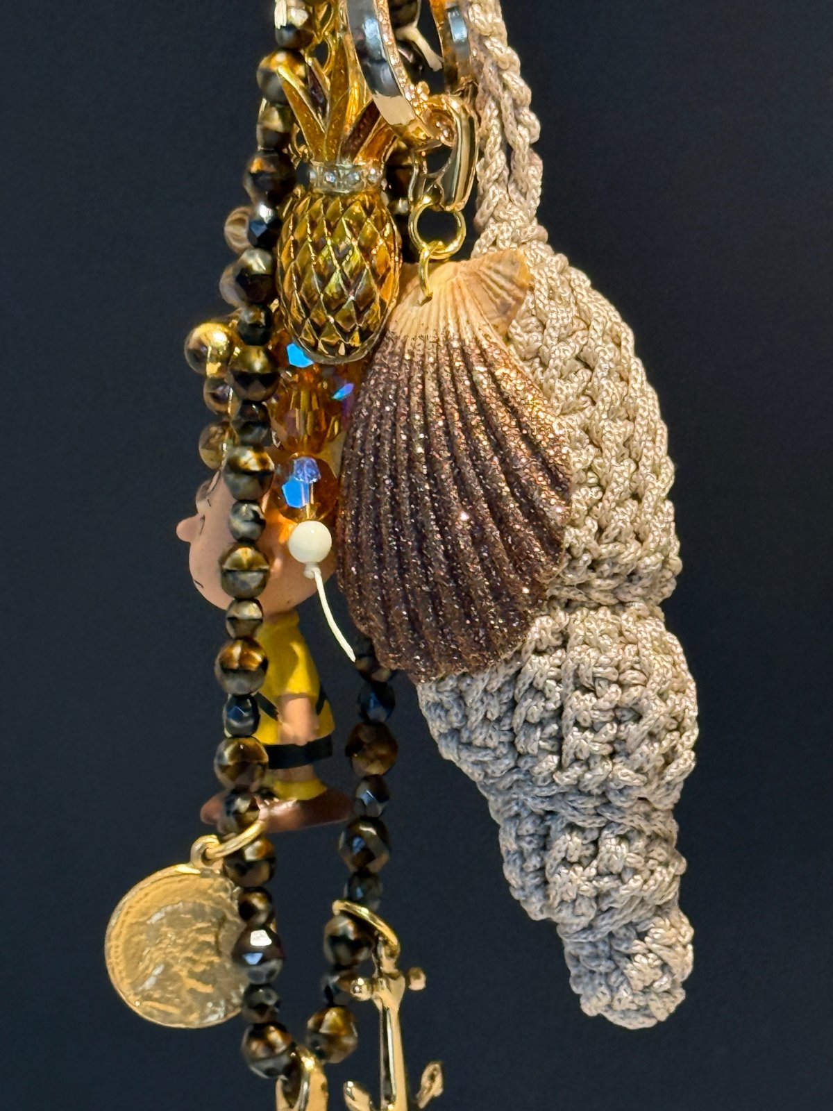 Handveredeltes Deko - Objekt: CLUNK™ – Neverlost my Brown • Taschen - Statement von ei - nzigartig