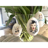 Handveredeltes Deko - Objekt: Gänseeier "Statement Eggs", 3er Set von ei - nzigartig