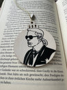 Handveredeltes Deko - Objekt: Geschenk - Anhänger, Black & White Edition „Karl Black“ von ei - nzigartig