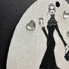 Handveredeltes Deko - Objekt: Holz - Anhänger „Valentine to Go“ von ei - nzigartig