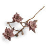 Handveredeltes Deko - Objekt: Magnolien Zweig aus Filz von Gry & Sif, 60 cm von ei - nzigartig