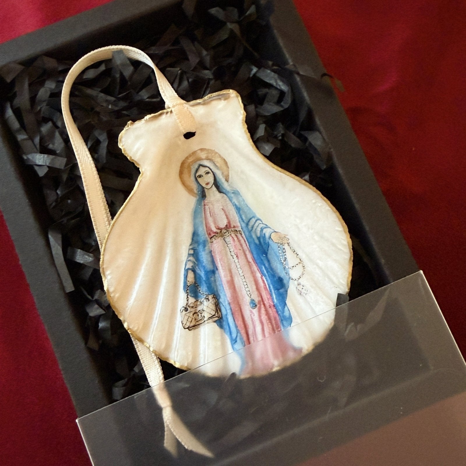 Handveredeltes Deko - Objekt: Mini - Muschel "Madonnista" von ei - nzigartig