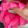 Handveredeltes Deko - Objekt: Nanduei "Valentine to Go", inkl. Chiffon Blüten - Thron von ei - nzigartig