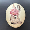 Handveredeltes Deko - Objekt: Osterei "Camelia Bunny" Basic, oder Glam von ei - nzigartig
