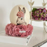 Handveredeltes Deko - Objekt: Osterei "Camelia Bunny" Basic, oder Glam von ei - nzigartig