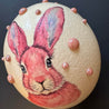 Handveredeltes Deko - Objekt: Osterei "Pink Bunny" Basic, oder Glam von ei - nzigartig