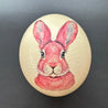 Handveredeltes Deko - Objekt: Osterei "Pink Bunny" Basic, oder Glam von ei - nzigartig