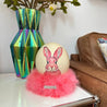 Handveredeltes Deko - Objekt: Osterei "Pink Bunny" Basic, oder Glam von ei - nzigartig