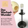 Handveredeltes Deko - Objekt: Straußenei - Leuchte "Free Kois", Tischlampe (unterschiedliche Modelle & Farben) von ei - nzigartig