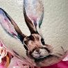 Handveredeltes Deko - Objekt: Straußenei "Osterhase" Basic, oder mit Kristallen von ei - nzigartig