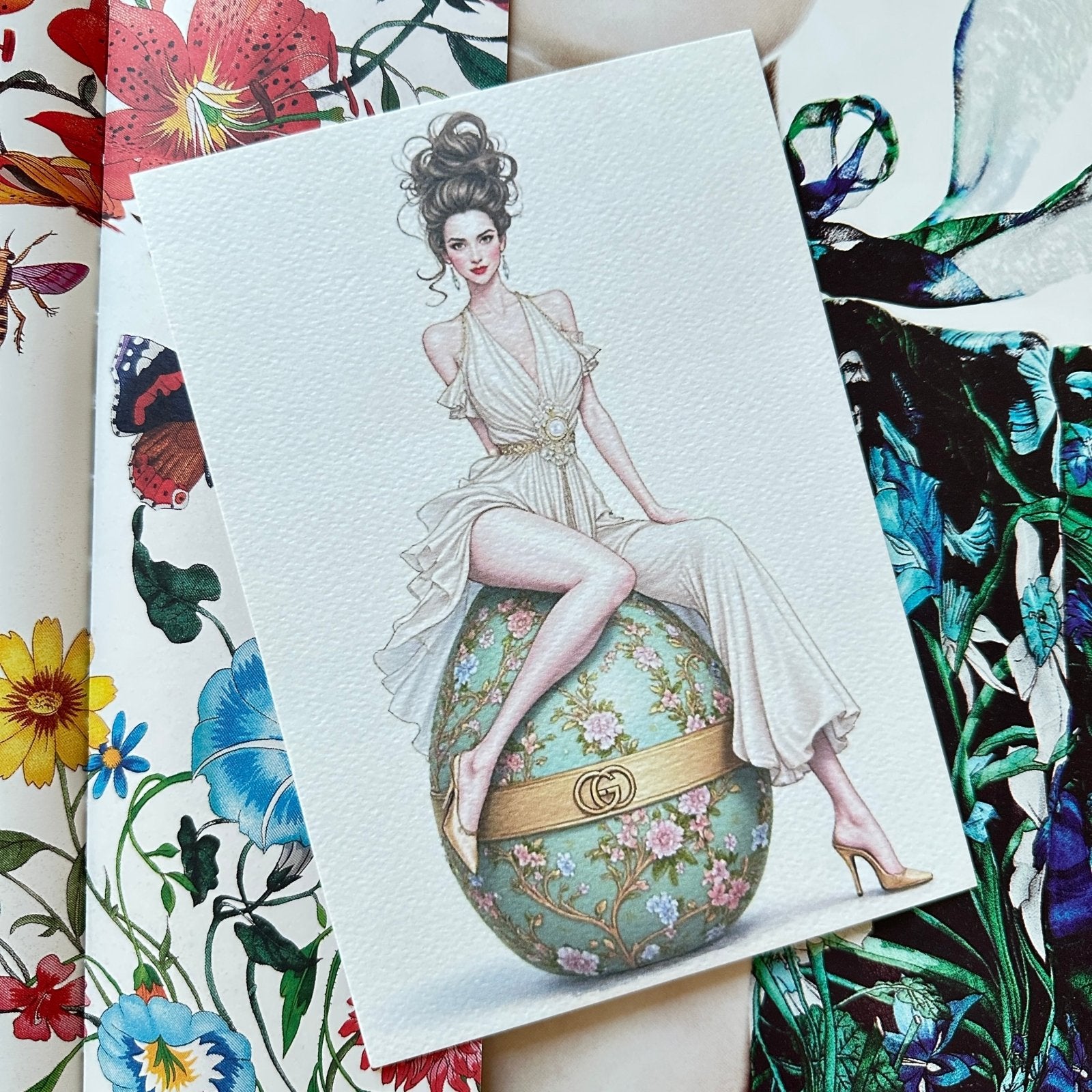  Miniposter "Gigi Egg" DIN A5 von ei - nzigartig