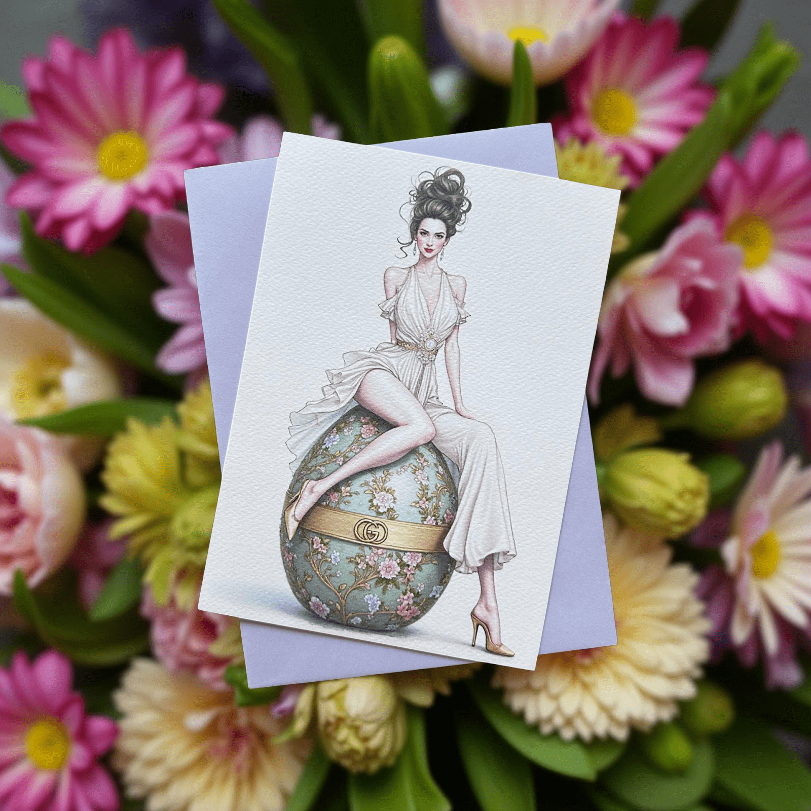  Miniposter "Gigi Egg" DIN A5 von ei - nzigartig