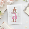 Handveredeltes Deko - Objekt: XL Postkarte/ Miniposter "Insta Girls, Tiffy" DIN A5 von ei - nzigartig