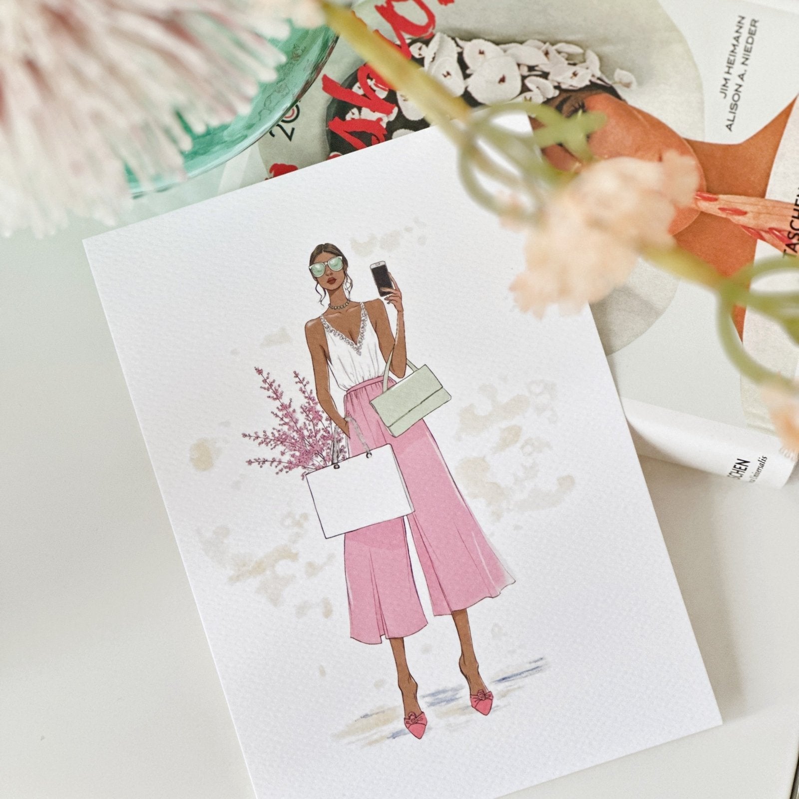  Miniposter "Insta Girls, Tiffy" DIN A5 von ei - nzigartig