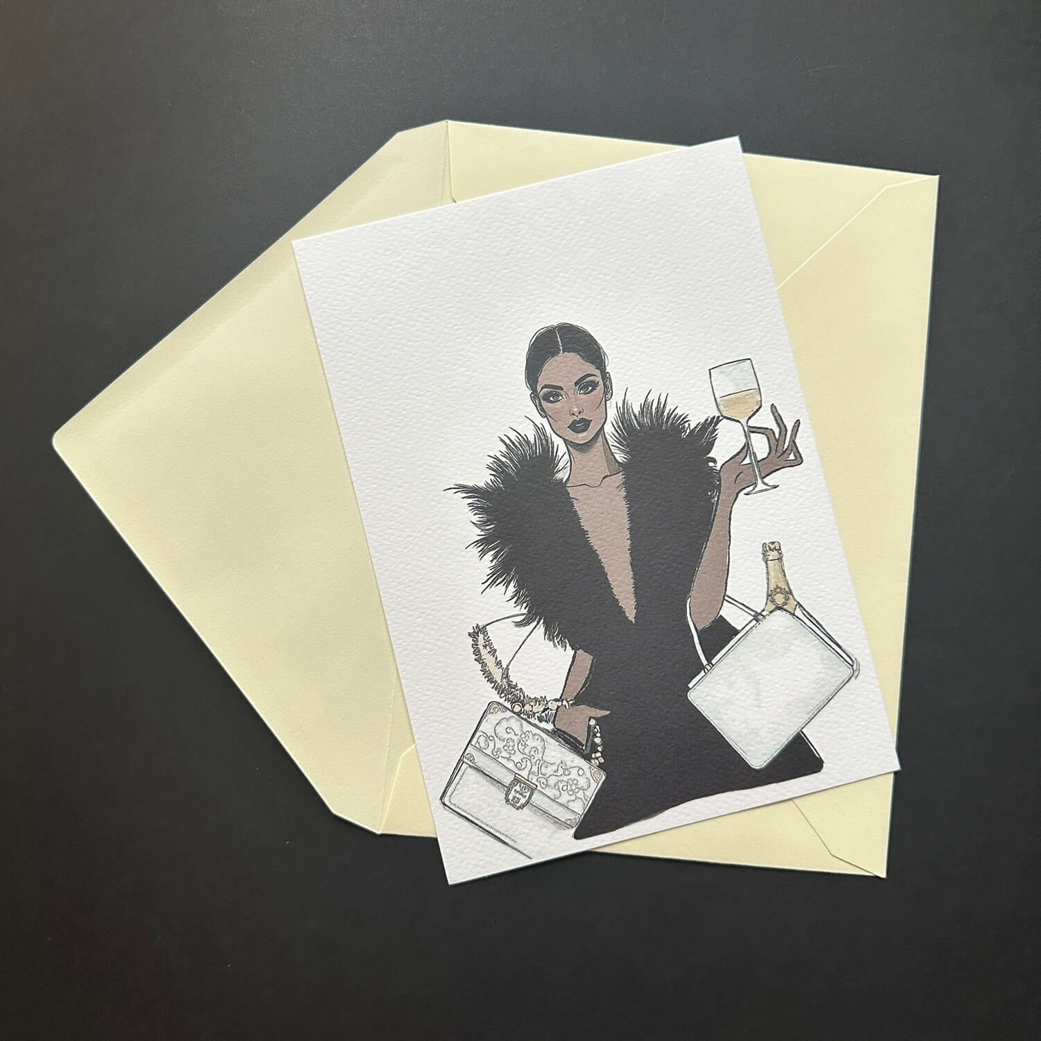  Miniposter "Party Queen" DIN A5 von ei - nzigartig