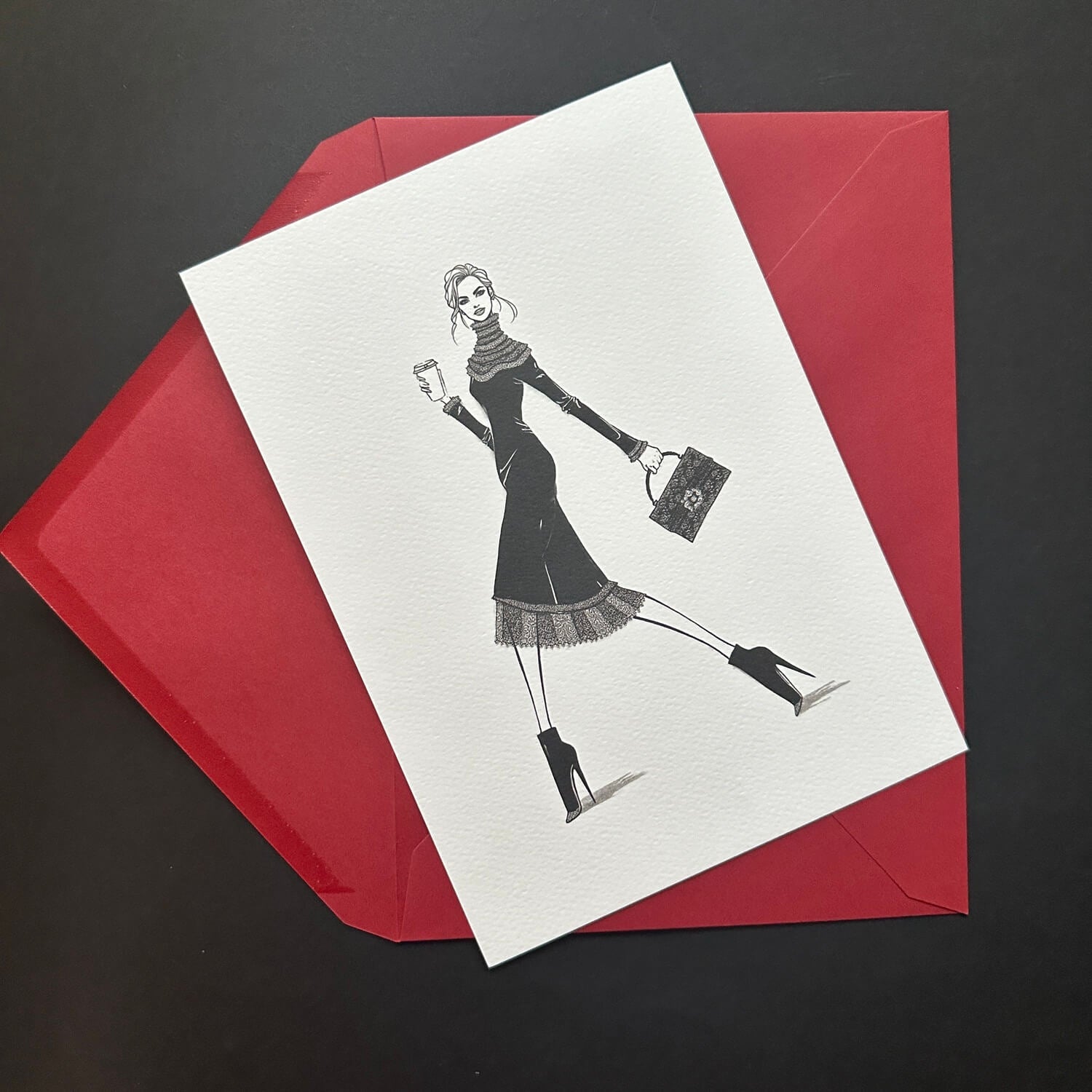  Miniposter "Valentine to go" DIN A5 von ei - nzigartig