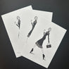 Handveredeltes Deko - Objekt: XL Postkarte/ Miniposter "Valentine to go" DIN A5 von ei - nzigartig