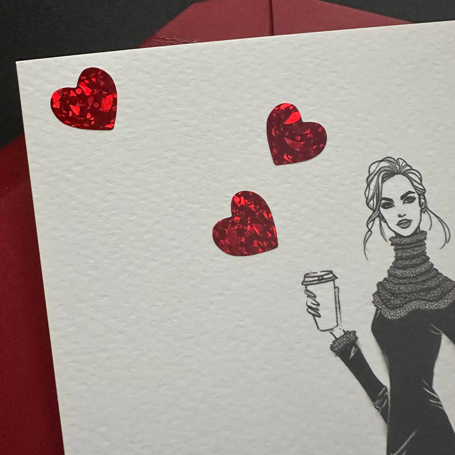  Miniposter "Valentine to go" DIN A5 von ei - nzigartig