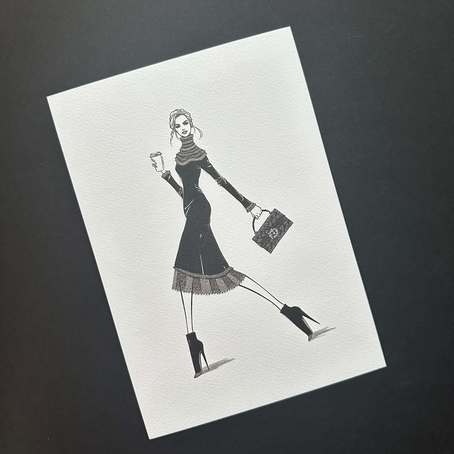  Miniposter "Valentine to go" DIN A5 von ei - nzigartig