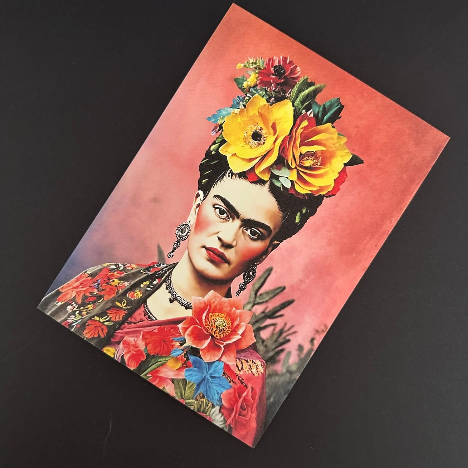  Miniposter "Viva Frida" DIN A5 von ei - nzigartig