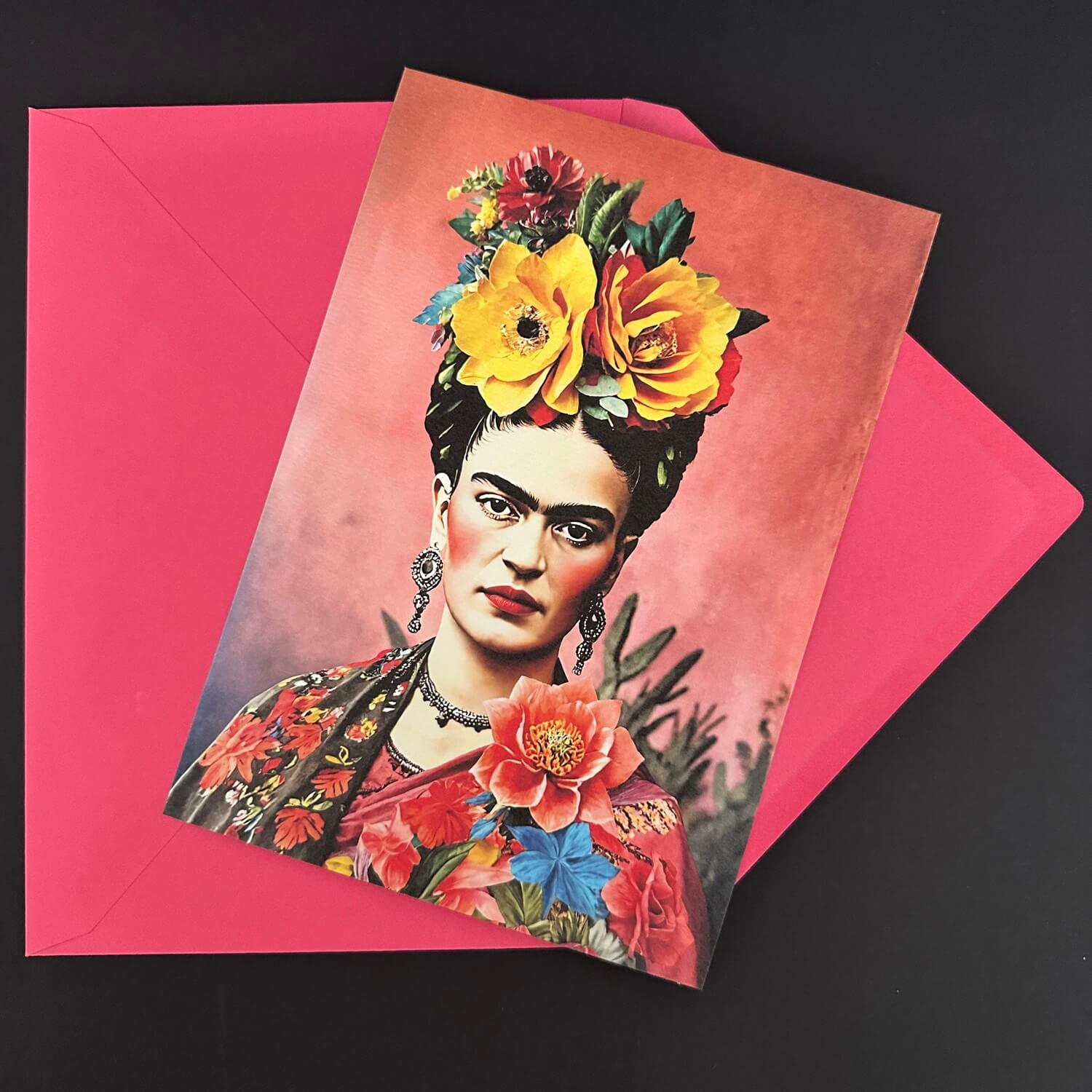  Miniposter "Viva Frida" DIN A5 von ei - nzigartig