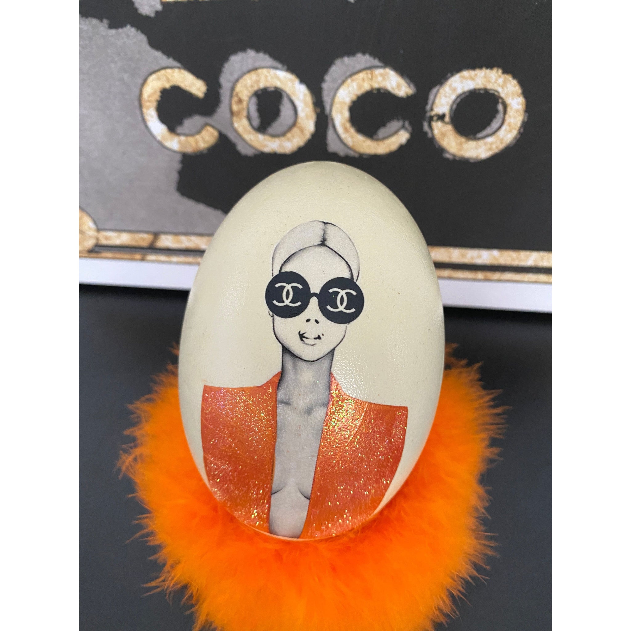 Nanduei Coco liebt Orange